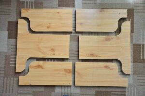 cortes mesa de madera